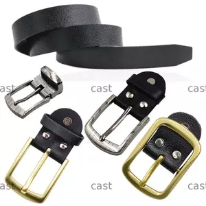 CAST Kẽm Hợp Kim Khóa Cung Cấp Thắt Lưng Đầu Nam Thời Trang Da Thật