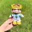 HK1 Lionel Messi Argentina No.10 Plushie Vinyl Mù Hộp Búp Bê Túi Quyến Rũ Quạt Merch Móc Khóa KH1