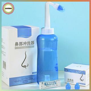 SAFENH 300ml Nước Rửa Mũi Neti Nồi Dành Cho Người Lớn & Trẻ Em Chăm Sóc Mũi Giảm Dị Ứng VN