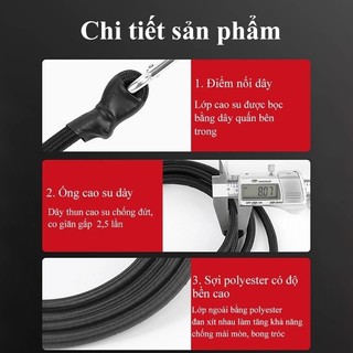 Dây thun ràng hàng Dây thun ràng hàng co dãn đàn hồi cao cấp buộc hành lý tăng chỉnh chiều dài 1m 2m 3m 4m