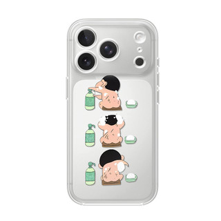 Crayon Shin-chan Ốp điện thoại cho iPhone 17 16 15 14 13 12 11 XR 13PRO silicon trong suốt mềm,Các cặp đôi vỏ chống sốc