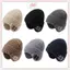 JRP Mới Unisex Mùa Đông Mũ Dệt Kim Có Earflap Mũ Beanie Thời Trang Dành Cho Nam Nữ Ngoài Trời Cổ Điển Giữ Ấm Mũ JRP