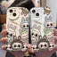Ốp lưng tương thích cho iPhone 17 Air 16 15 14 13 12 11 Pro X XR XS Max SE 2020 6 7 8 Plus Kem gợn sóng viền cong Motif Thiết kế sáng tạo NYKB043