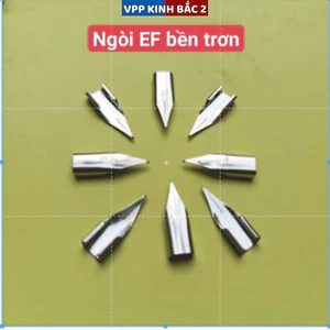 Combo 5 Ngòi EF Đúc Hạt Gạo Chuyên Dụng Cho Nhiều Dòng Bút Máy.
