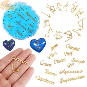 NKSFX Hợp Kim Quyến Rũ Trang Sức Làm Chất Liệu Viền Làm Vòng Tay Vòng Cổ Thủ Công Nhựa Chất Làm Đầy