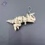 HFTOY 3D In Hình Tyrannosaurus Rex Mô Hình Bộ Xương Khớp Linh Hoạt Móc Khóa Khủng Long Cho Trẻ Em Tiệc Túi Quyến Rũ Bàn Trưng Bày ~