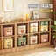 Hộp lưu trữ đồ lặt vặt dung tích lớn có nắp Máy tính để bàn đa chức năng Phong cách mới Hộp lưu trữ họa tiết hoạt hình gia đình