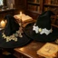 Mũ phù thủy Halloween Mũ phù thủy hóa trang có đính ren