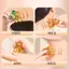 Máy mát xa đầu bạch tuộc bằng nhựa Meridian Cạo Bàn chải massage da đầu Châm cứu SPA Gua Sha Health Dụng cụ massage sâu [mới]