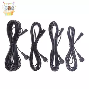 3M 5M 10M Tần Số Thấp Đa Năng Chống Mài Mòn Di Động Đèn Năng Lượng Mặt Trời Cáp Nối Dài Dây Chống Thấm Nước ELWW