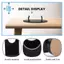 2 Miếng Acrylic Bút Giá Đỡ Màn Hình Giá Đỡ Bút Chì Hiển Thị Bút Đài Phun Nước Bút Bi Giá Trưng Bày (Đen)