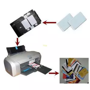 Btsg Inkjet PVC ID Khay nhựa cho máy in 0 A50 L800 L801 L805