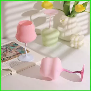 YB2 Macaron Màu Cốc Thủy Tinh Cốc Rượu Vang Cho Rượu Vang Đỏ & Champagne Cup Home Drinkware Stemware