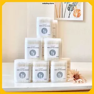 HỘP TĂM BÔNG TRẺ SƠ SINH VCOOL - Thiết Kế Chuyên Dụng