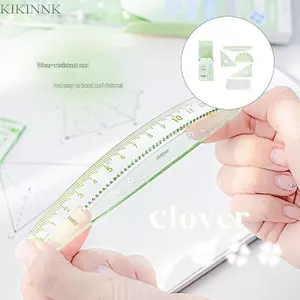 Bộ toán học hình học đa chức năng KIKIN với bộ thước đo thẳng vuông