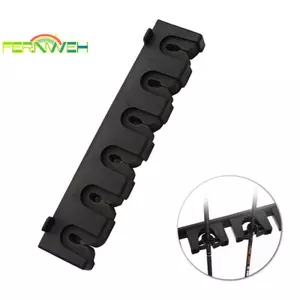 Giá đỡ cần câu 6-Rod Ra Giá đỡ cực dọc Giá treo tường mô-đun cho nhà để xe [MỚI]