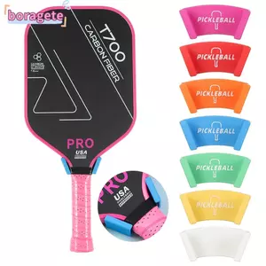 Giá treo tường BORAGETE Pickleball, Giá đỡ mái chèo Pickleball tự dính không đục lỗ, Giá đỡ bóng rổ treo tường bằng nhựa bền bỉ Móc treo tường cho mái chèo bóng đá