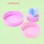 1 Khuôn Hình Tròn Silicon Bánh Nhỏ Chảo Nướng DIY Mousse Fondant Khuôn Xi Lanh Cho Bánh Ngọt Món Tráng Miệng Thạch Dụng Cụ Nhà Bếp