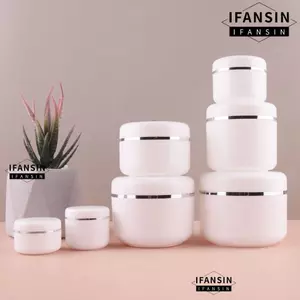 IFANSIN 20ml ~ 250ml Kem Lotion Box Bảo Quản Du Lịch Lọ Mẫu Rỗng Có Thể Đổ Lại Có Nắp Lọ Trang Điểm