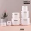 IFANSIN 20ml ~ 250ml Kem Lotion Box Bảo Quản Du Lịch Lọ Mẫu Rỗng Có Thể Đổ Lại Có Nắp Lọ Trang Điểm