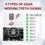 XH-2A Máy phát tín hiệu tự động Cảm biến hành lang xe Cảm biến vị trí trục khuỷu Mô phỏng 2Hz đến 8KHz Ra Máy phát tín hiệu xe ô tô Công cụ sửa chữa xe hơi