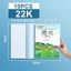 GETVOW 10 Cái / bộ Vỏ Bọc Sách, Vỏ Bảo Vệ Sách A4 / A5 / 16K Trong Suốt, Vỏ Sách Chống Thấm Nước Đơn Giản Học Sinh Sử Dụng