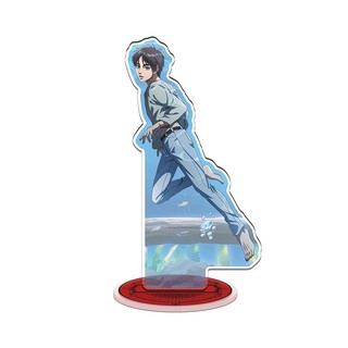 Mô Hình Acrylic Attack on Titan – Standee Eren, Mikasa, Levi, Trang Trí Bàn, Quà Tặng Anime