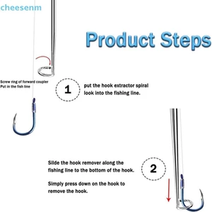Cheenm Móc Câu Unhooker Cổ Sâu Nhanh Uncoupling Cho Cá Chép Phụ Kiện Câu Cá Dụng Cụ Hàng Hóa Thép Không Gỉ An Toàn Extracter VN