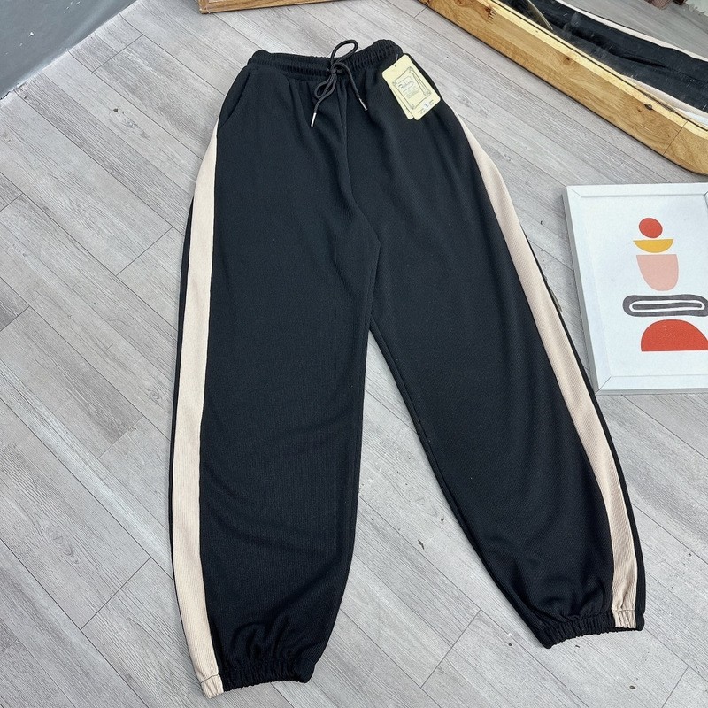 Quần Jogger Bigsize Nữ–Ống Rộng Ulzzang, Vải Dày Mềm Mịn, Thời Trang Dạo Phố QSSUON