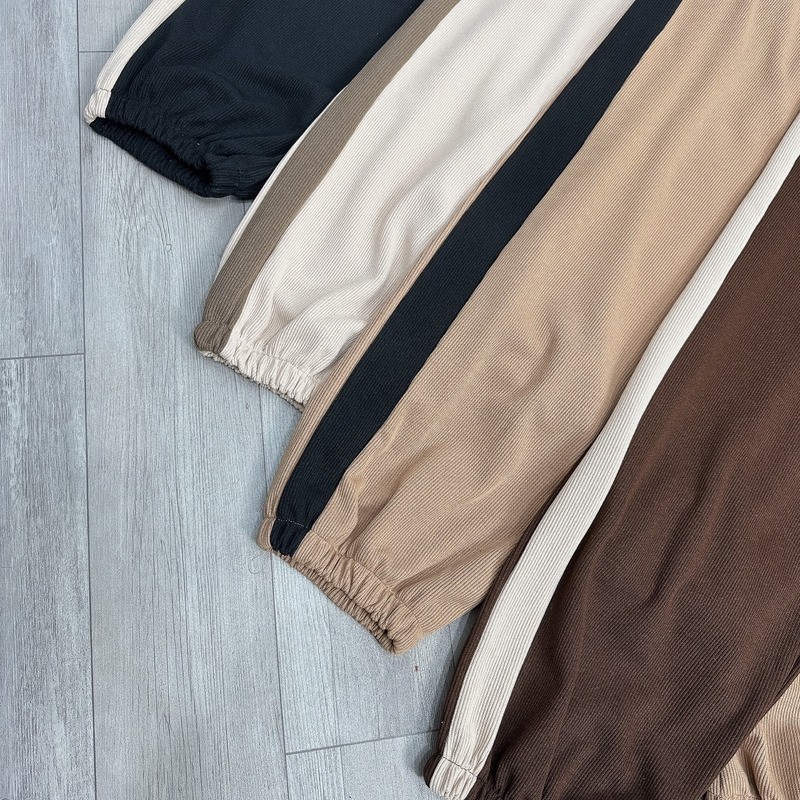 Quần Jogger Bigsize Nữ–Ống Rộng Ulzzang, Vải Dày Mềm Mịn, Thời Trang Dạo Phố QSSUON
