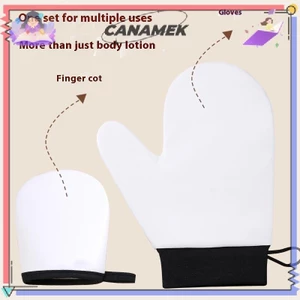 CANAMEK Body Lotion Găng Tay Tự Thuộc Da Mitt Hai Mặt Ngăn Ngừa Dính Tay Applicator Nhanh Khô Đổ Xô Găng Tay Trang Điểm CSF