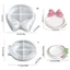 Khuôn silicon dễ sử dụng Tạo khay trang trí Khuôn có nơ độc đáo