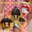 Móc khóa hình nấm Kitty dễ thương - Món quà bất ngờ cho bạn bè
