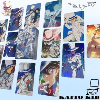 Card Anime Kaito Kid Conan Lomo Hologram Bo Góc Hộp 50-55 Tấm Timo QT68