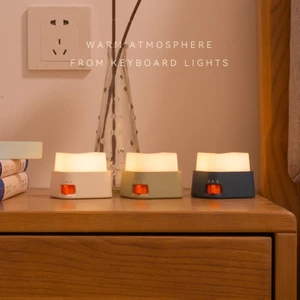 Treeling Trang Trí Đèn Ngủ Bàn Phím Chìa Khóa Đèn Đầu Giường Đèn Bàn Độc Đáo Đèn Phòng Ngủ Trẻ Em Trang Trí Bầu Không Khí Cho Gia Đình