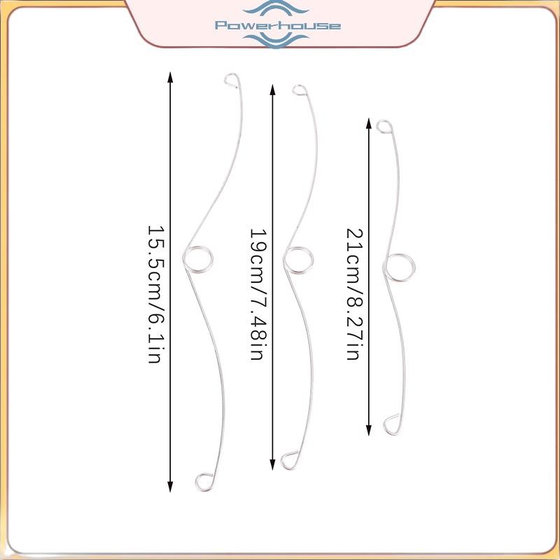 ĐIỆN 2 Chiếc Quạt Xả Lò Xo Kẹp Dây Hình Thành 15.5 / 19 / 21CM Kẹp Lò Xo.