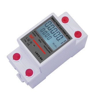 [🔥Rẻ AIMVUKES ] Đồng hồ đo công suất điện 220V có nút RESET độ chính xác cao màn hình hiển thị LCD P U I Kwh bộ công tơ