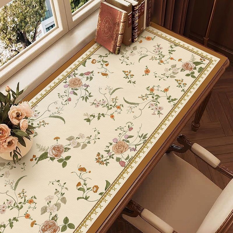 Khăn trải bàn họa tiết hoa vintage – Phong cách thanh lịch, sang trọng