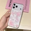 Ốp Điện Thoại Mèo Hồng Cho iPhone 17 16 ProMax 17Air 16 15 14 13 12 11 Vỏ Bảo Vệ Chống Sốc