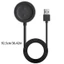 WU 1m USB Sạc Từ Tính Đế Đế Dock Đồng Hồ Thông Minh Di Động Sạc Nhanh Cáp Nguồn Cho Đồng Hồ GTR 42 47mm