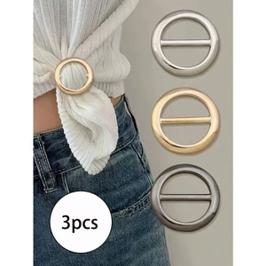 Kẹp Khăn Quàng Cổ Kim Loại Đa Chức Năng - Phụ Kiện Thời Trang Thanh Lịch, Phù Hợp Nhiều Dịp