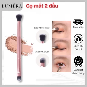 Cọ trang điểm, cọ đánh phấn mắt, cọ phấn tạo khối 2 đầu đa năng tiện dụng