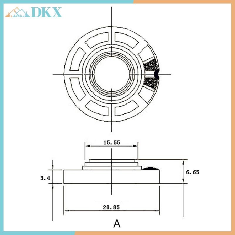 DKX 5 Cái Loa Từ Tính 29mm Đồ Chơi Giọng Hát Linh Kiện Điện Tử Chuông Cửa Hình Tròn Loa Thay Thế.
