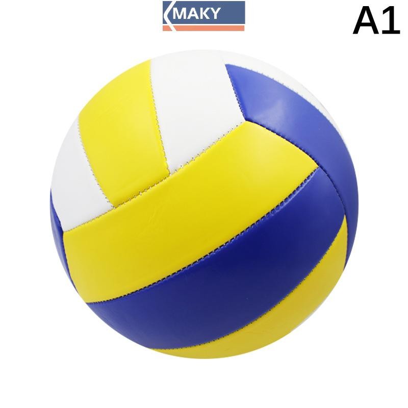 Onetimingcool Bóng chuyền Thi đấu Bóng chuyền PVC Kích thước 5 cho bãi biển Cắm trại ngoài trời Bóng chuyền Huấn luyện trò chơi trong nhà VN
