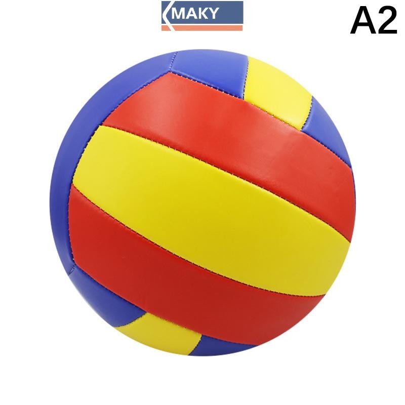 Onetimingcool Bóng chuyền Thi đấu Bóng chuyền PVC Kích thước 5 cho bãi biển Cắm trại ngoài trời Bóng chuyền Huấn luyện trò chơi trong nhà VN