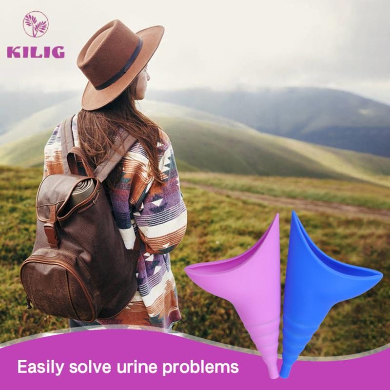 Bestbuy Shop Dụng Cụ Đi Vệ Sinh Nhỏ Gọn Có Phễu Dành Cho Phụ Nữ Nữ / Phụ Nữ / Bé Gái / Cắm Trại