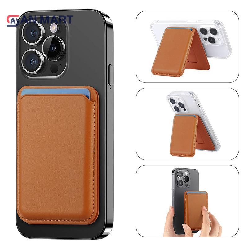 Bigdealssuper Từ Tính Cho Ví Da Đựng Thẻ Cho 16 15 14 13 Pro Max Ẩn Đế Điện Thoại Ngân Hàng ID Thẻ Túi Bao Siêu