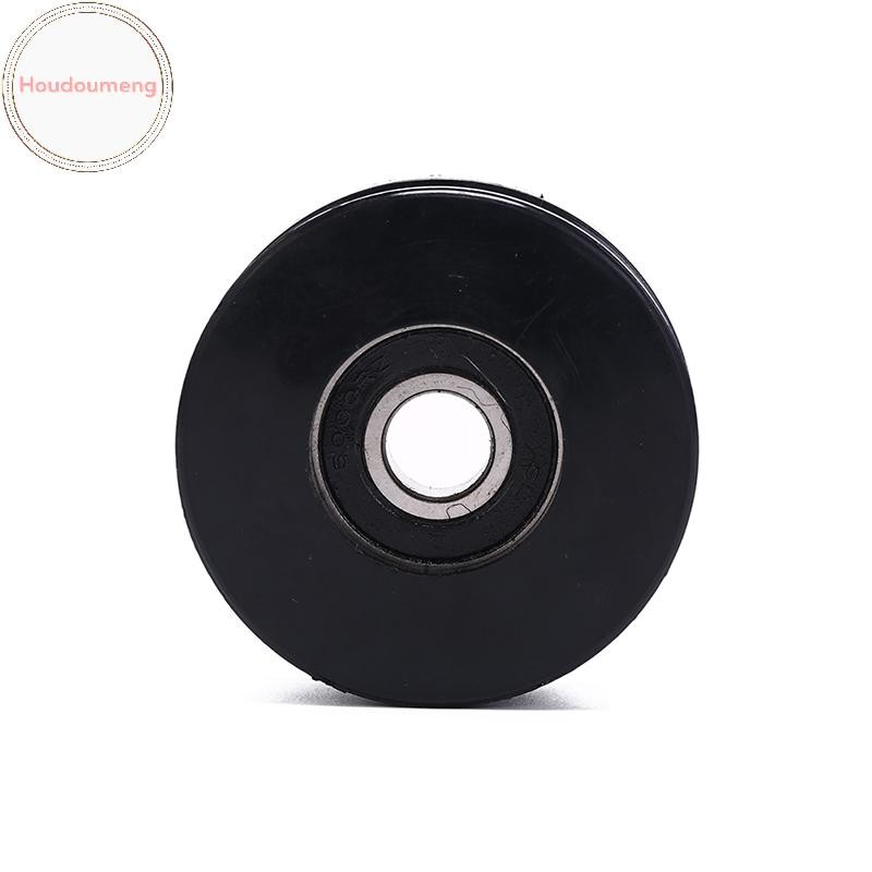 Hooudou 50mm màu đen - Máng ròng rọc bánh xe cáp chống mài mòn cho tập gym