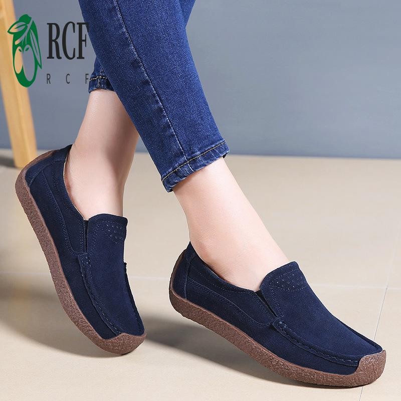 Giày đế bằng thông thường dành cho nữ - Giày công sở dệt nhẹ thoải mái dành cho nữ