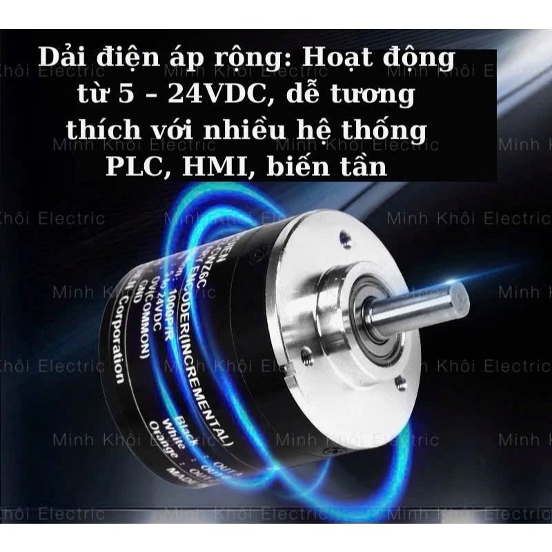 Cảm biến vòng quay E6B2-CWZ6C,bộ mã hóa vòng quay,bộ phát xung,bộ mã hóa xung,bộ đếm,cảm biến quay,encoder vòng quay